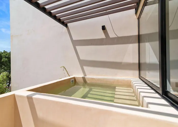 Stylish 1br With Private Pool & Balcony Tulum